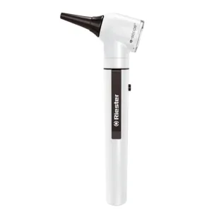بوكيت اوتوسكوب ريستر منظار أذن - إضاءة LED لون اصفر - Riester Pocket Otoscope – Ear Speculum with LED Light, Yellow.