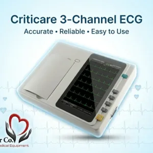رسم قلب كريتيكير 3 قناة - Criticare 3-Channel ECG